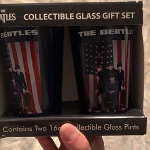 The Beatles double pint glass collection